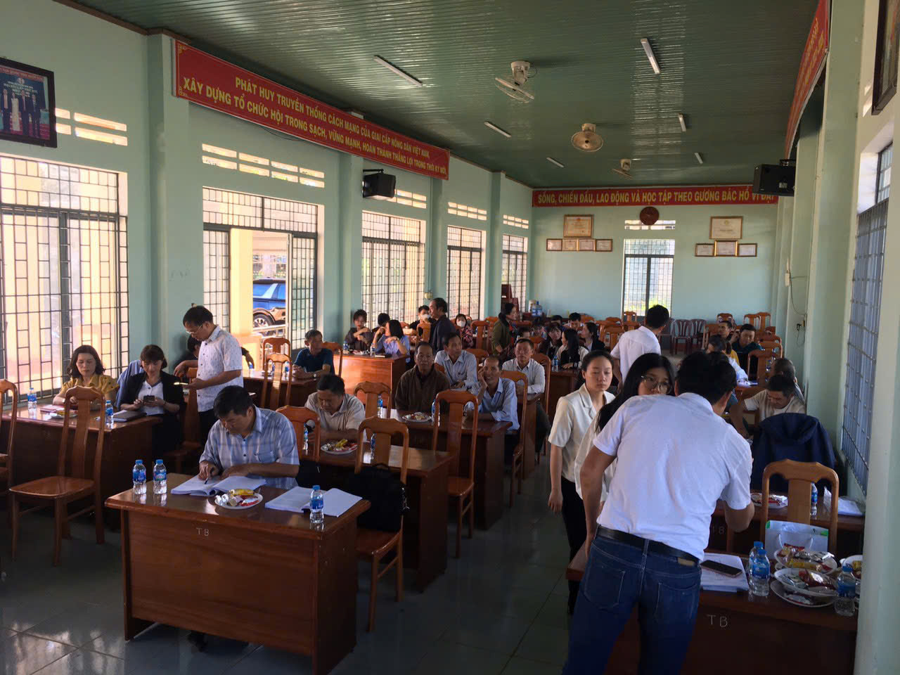 UBND xã Tân Bình cầu thị lắng nghe ý kiến cộng đồng về Đồ án quy hoạch Cụm công nghiệp số 2 huyện Đak Đoa