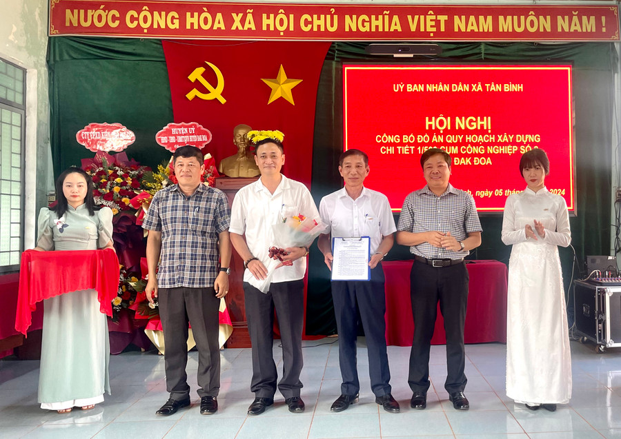 Đẩy nhanh tiến độ triển khai dự án cụm công nghiệp số 2 huyện Đak Đoa